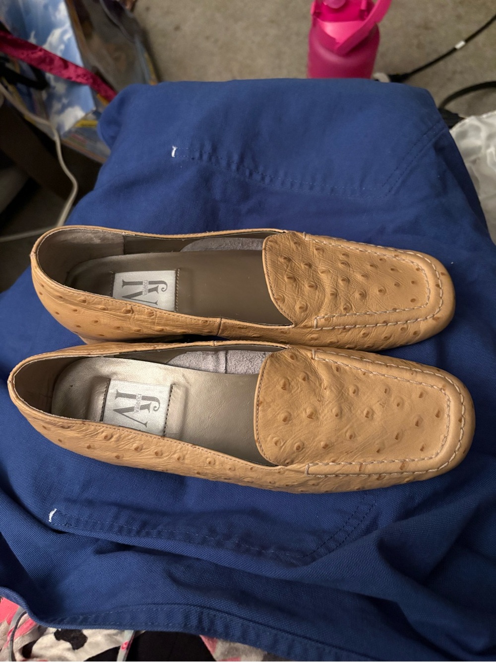 Women’s Tan Leather Loafers